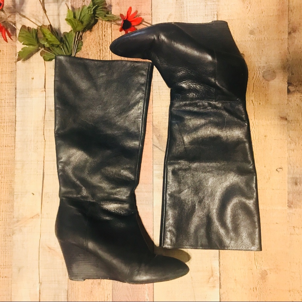Banana Republic Tegan Wedge Boots